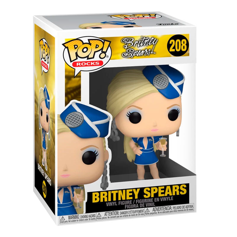 Funko Pop Rocks: Britney Spears - Aeromoza