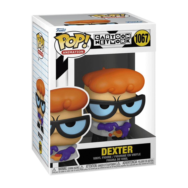 Funko Pop Animation: El Laboratorio de Dexter - Dexter con Control Cartoon classics