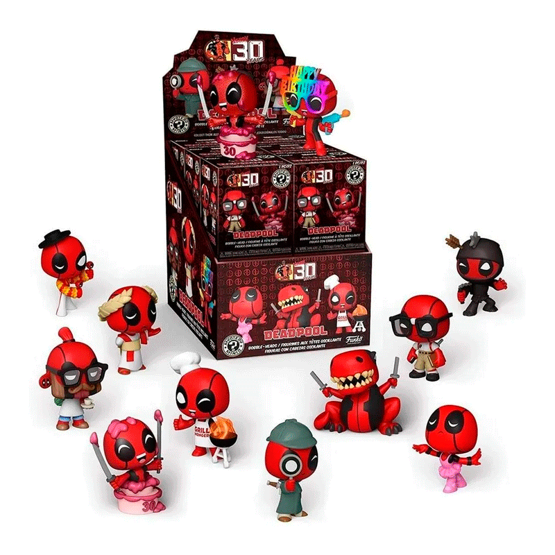 Funko Mystery Minis Deadpool 30th Anniversary Blind Boxes