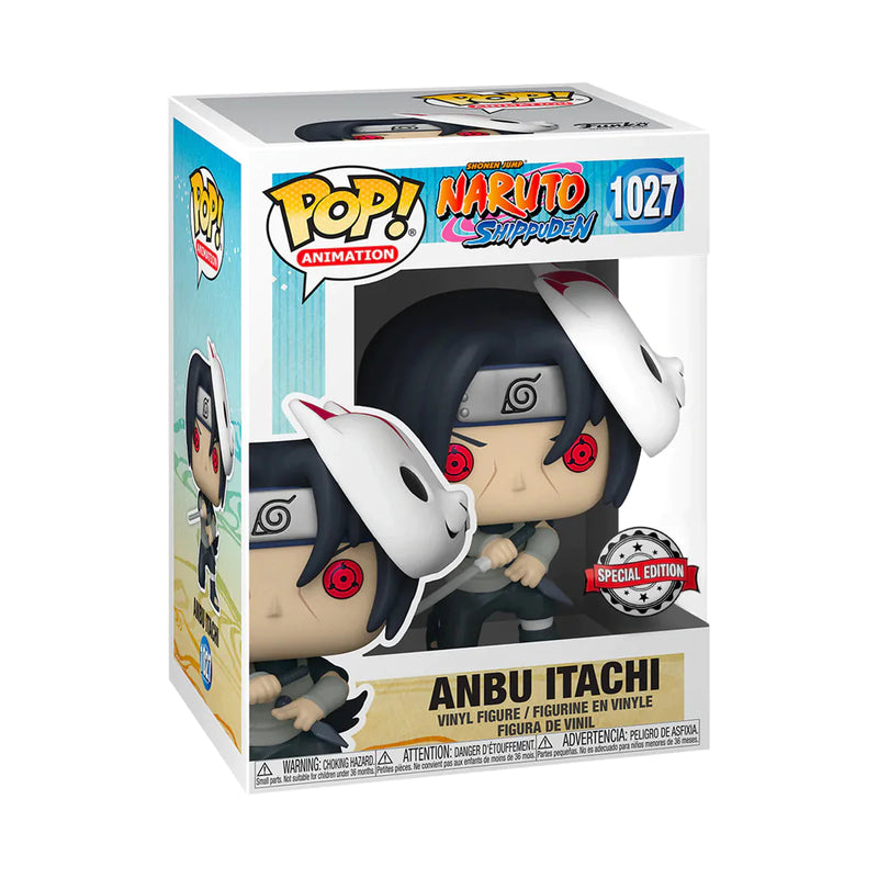 Funko Pop Animation: Naruto - Anbu Itachi Exclusivo