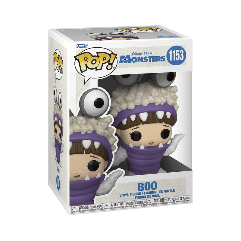 PREVENTA Funko Pop Disney: Monsters Inc 20 Aniversario - Boo con gorro