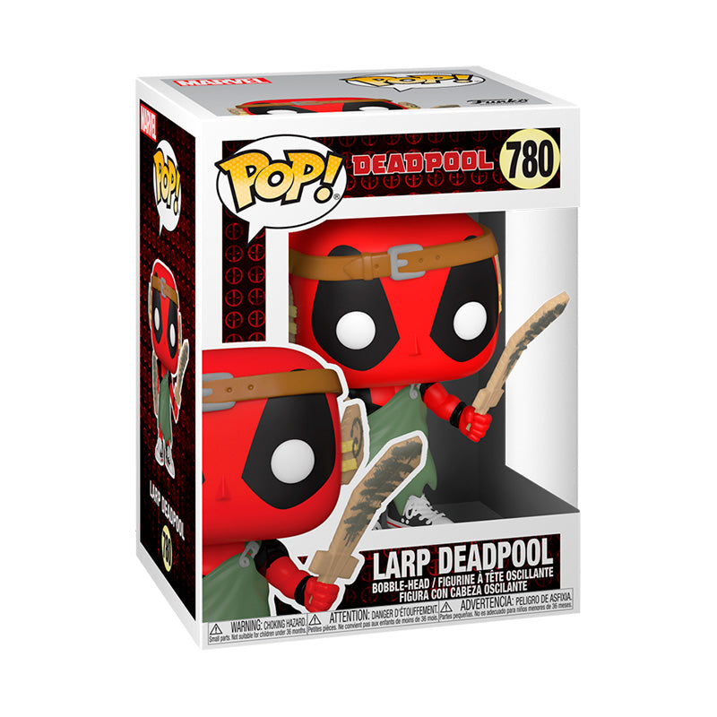 Funko Pop Marvel: Deadpool 30 Aniversario - Deadpool Jugador de Rol