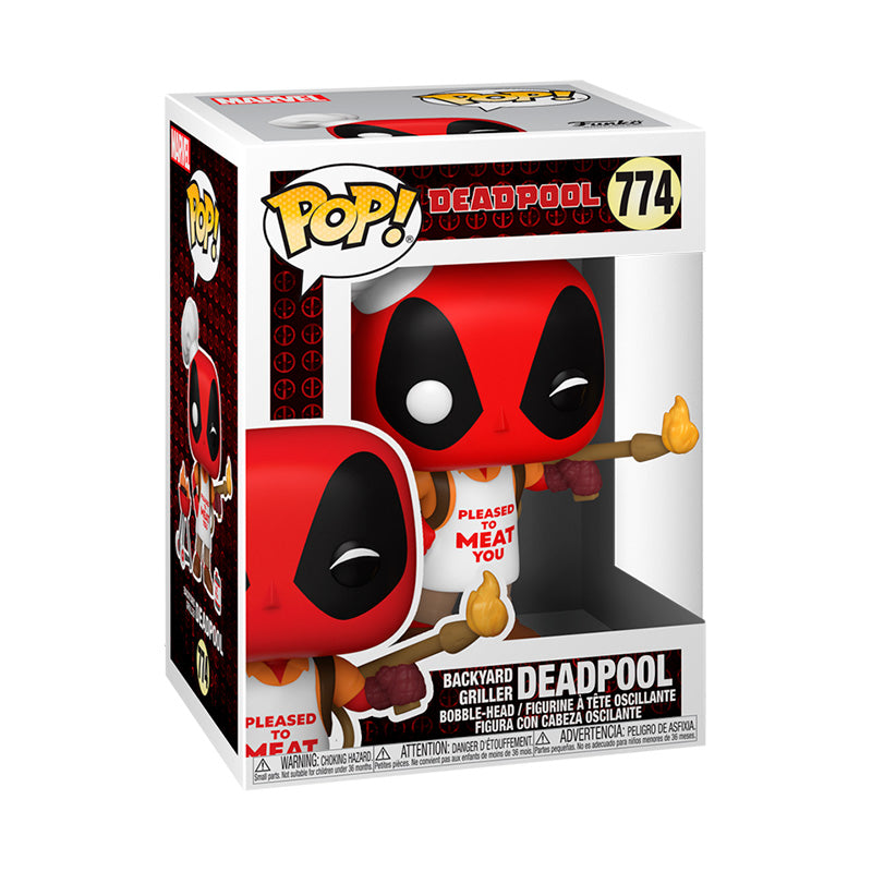 Funko Pop Marvel: Deadpool 30 Aniversario - Deadpool Parrillero