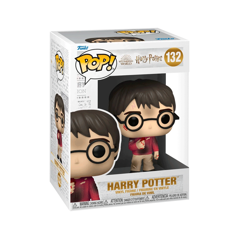 Funko Pop Harry Potter: Harry Potter Aniversario - Harry con Piedra Filosofal Navidad