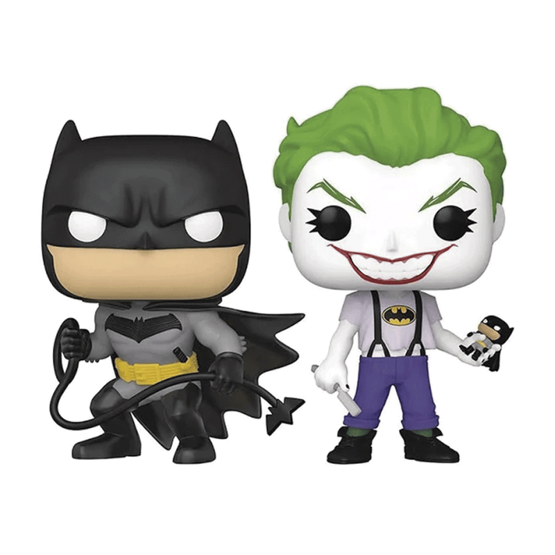 Funko Pop Heroes: DC - White Knight Batman y White Knight Joker 2 Pack Exclusivo