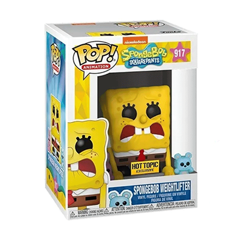 Funko Pop! Spongebob - Bob Esponja Weightlifter - Exclusivo HT