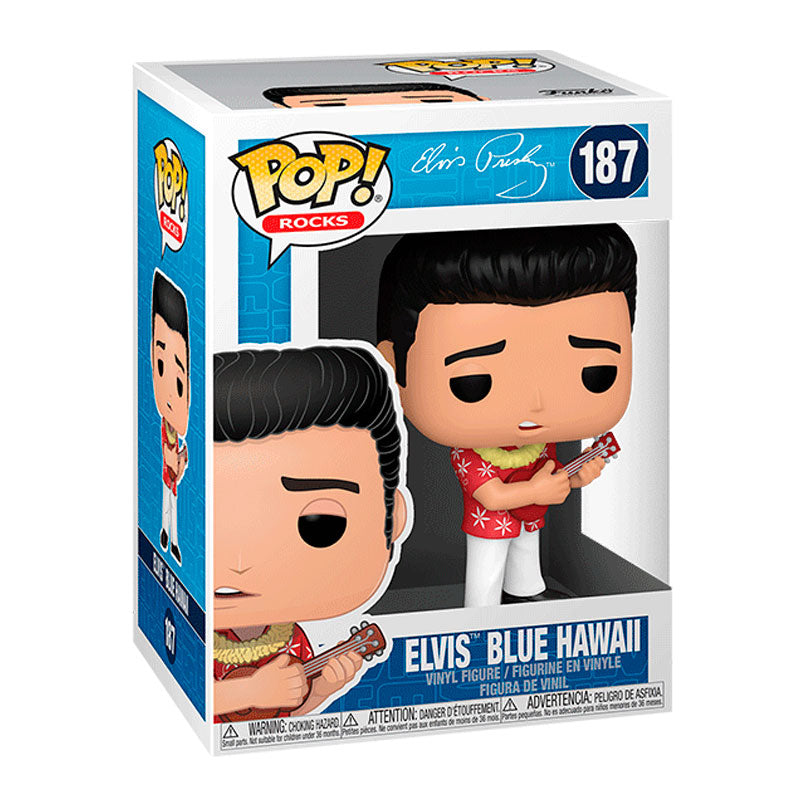 Funko Pop Rocks: Elvis - Elvis Blue Hawai
